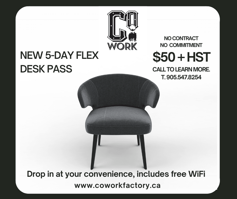CoWork 5 Day Flex Pass Card